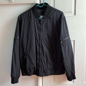 Black Calvin Klein Bomber Jacket